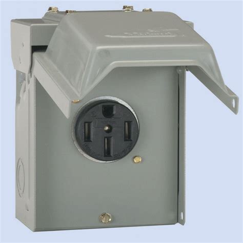 cost rv electric box hookup|rv exterior electrical outlet.